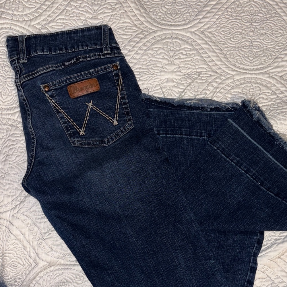 Wrangler Women's Dark Blue Trousers